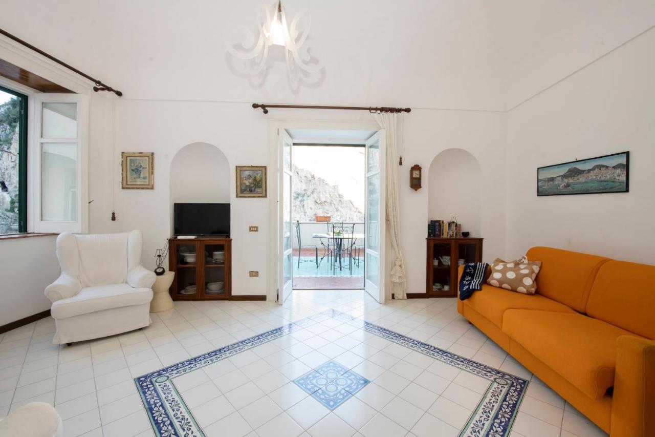 House Amalfi - Terrace & Seaview Apartment Atrani Ngoại thất bức ảnh
