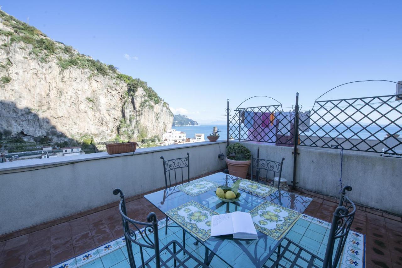 House Amalfi - Terrace & Seaview Apartment Atrani Ngoại thất bức ảnh